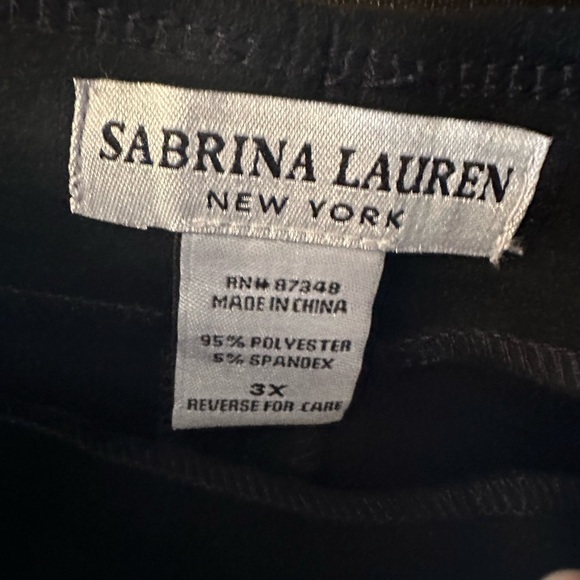 NWT- Sabrina Lauren size 3X - Picture 9 of 9